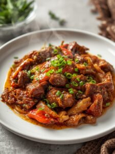 Asian Sweet Ginger Beef Stir Fry