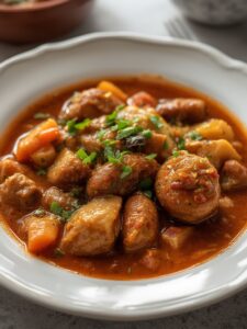 Authentic Cajun Sausage & Chicken Gumbo Recipe