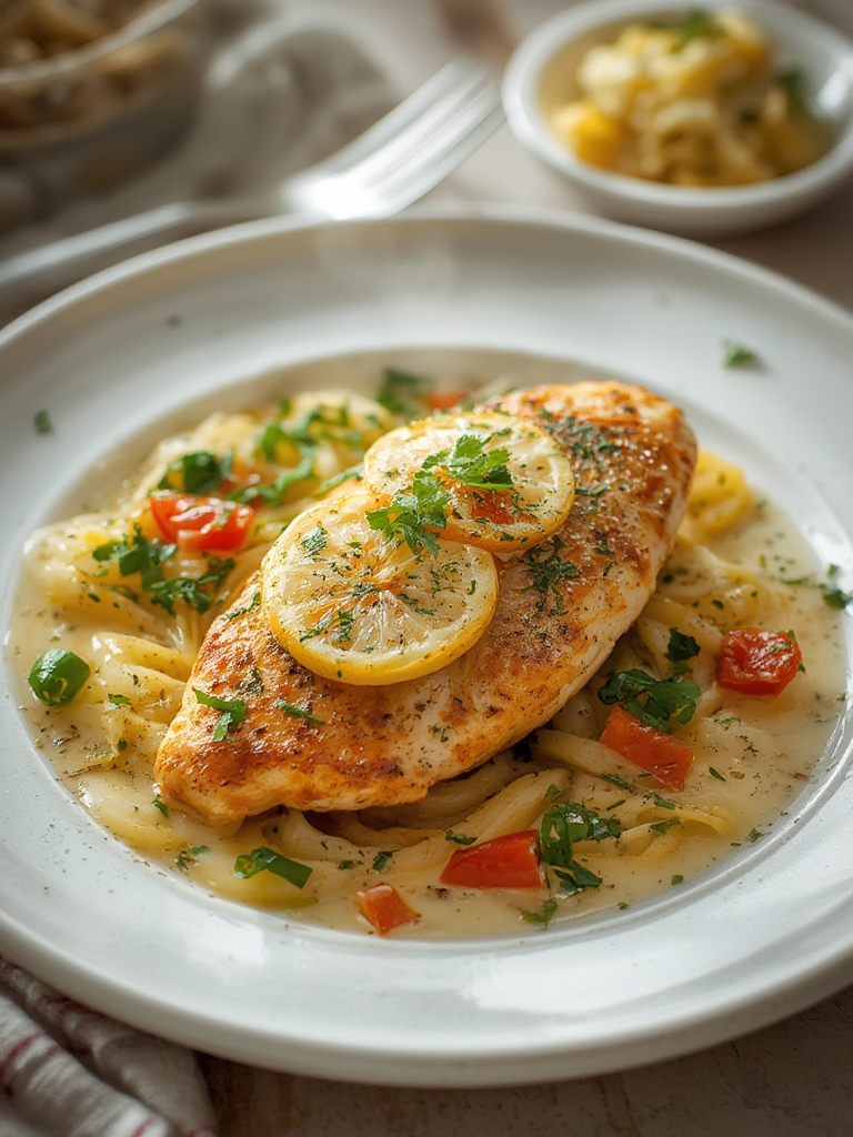 Lemon Chicken Romano